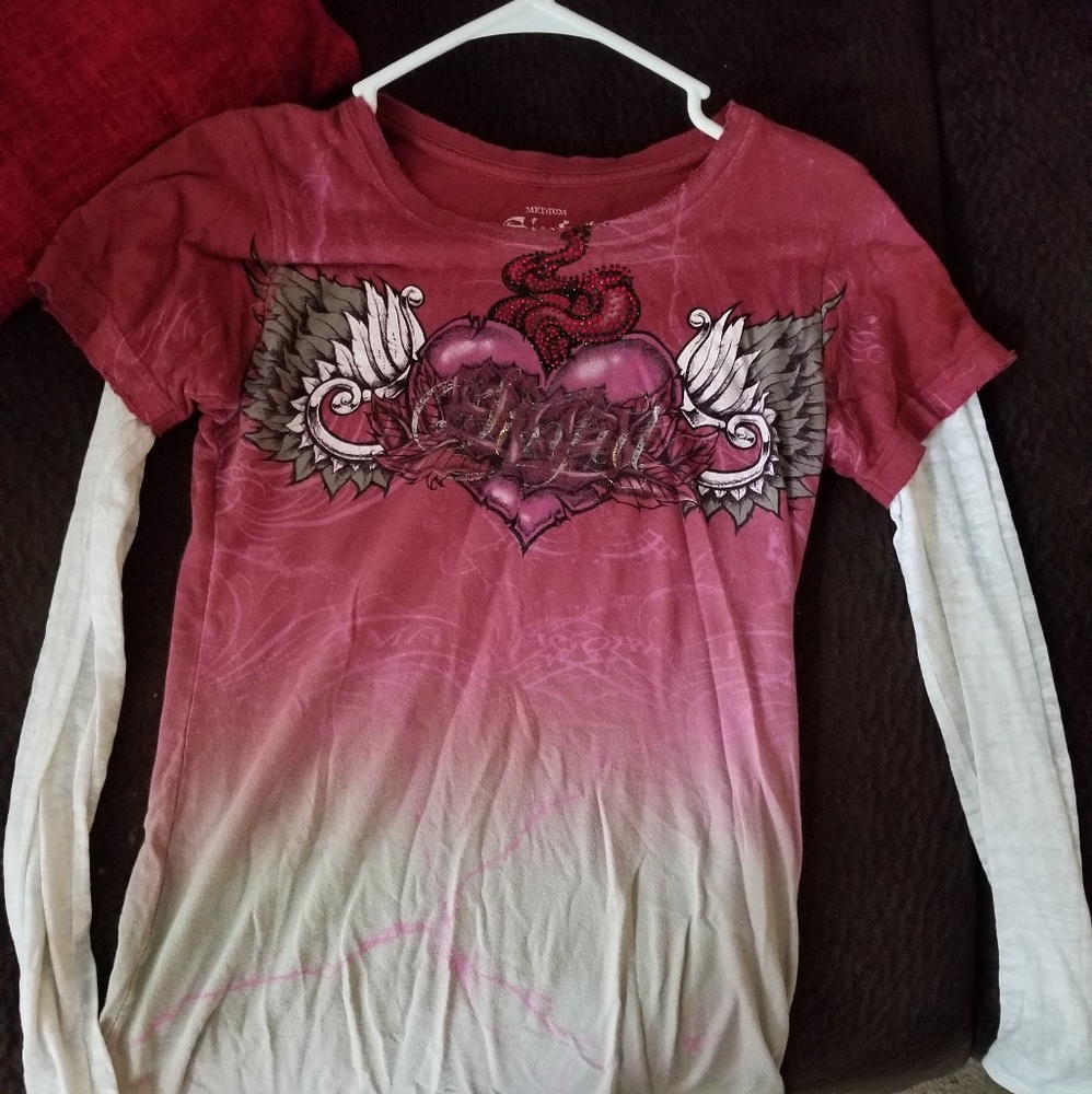 Sinful long sleeve shirt